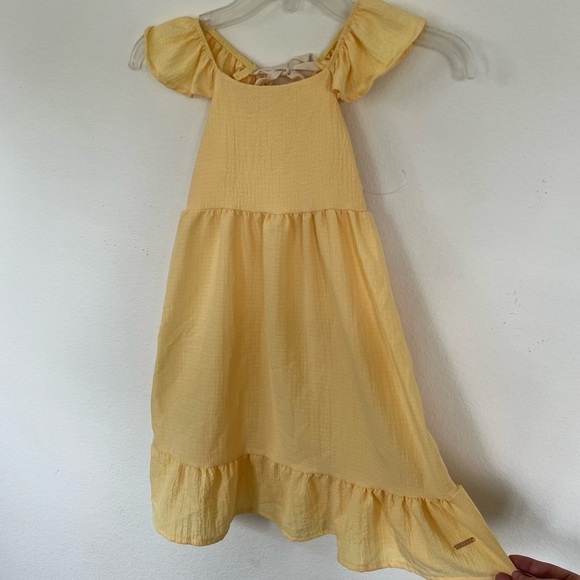 Tahari Girl 4T Yellow Sundress NWT - Picture 2 of 7